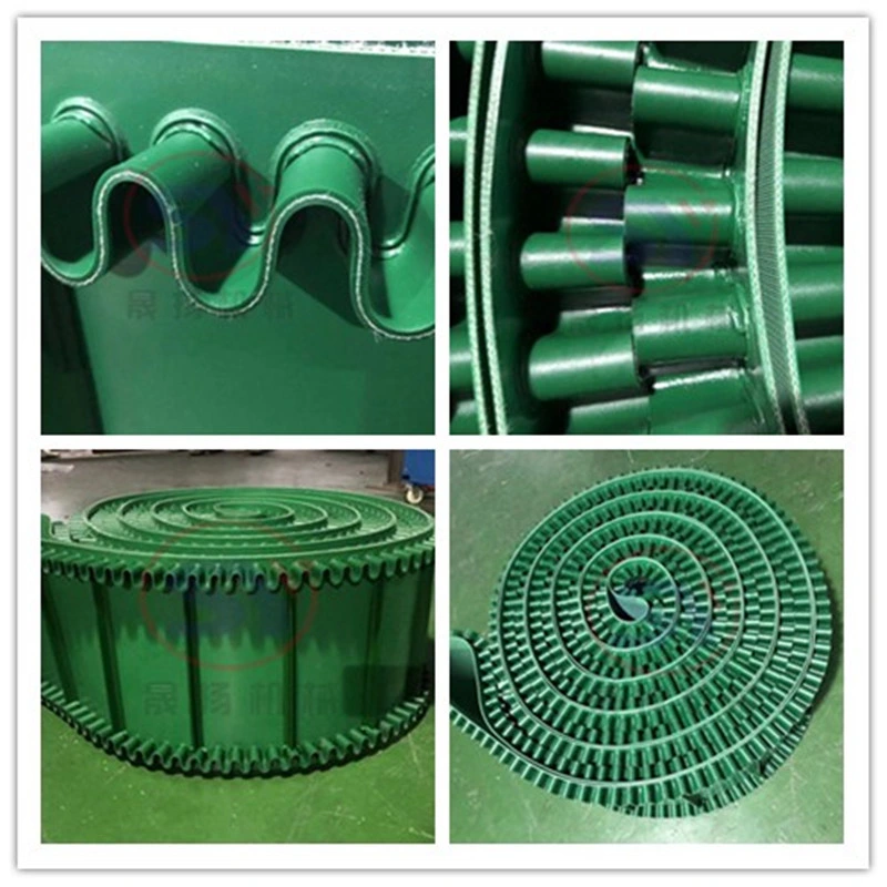 Large Capacity Varible Speed Corrugated and Sidewall Rubber Belt Conveyor for Sale